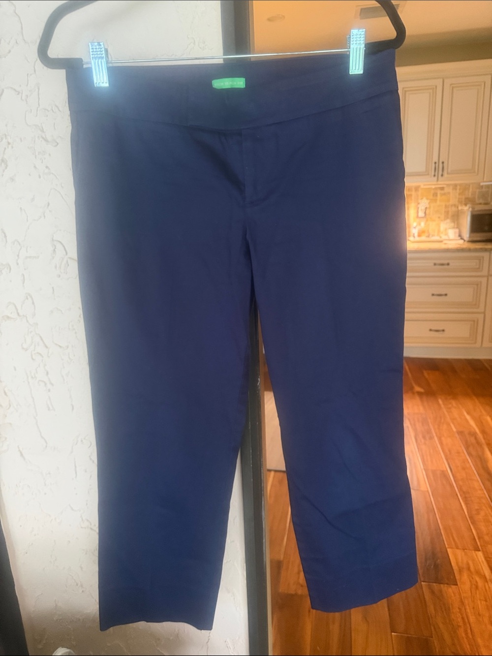 Lilly Pulitzer Navy Cropped Ponte Pants